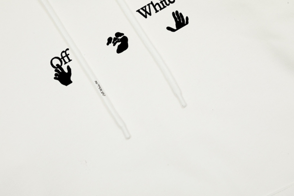 ブランドパーカー素材ディテール